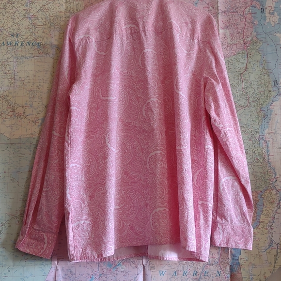 Delicate paisley detail button down shirt - Picture 5 of 7